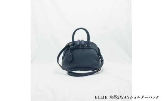 見た目以上に収納力！コンパクトで上品な本革バッグ /本革2WAYショルダーバッグ ELLIE(エリー）
