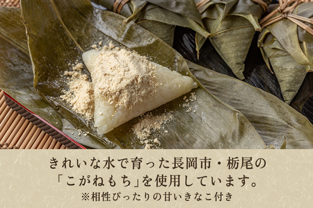 金太郎のちまき10個【涌井金太郎商店】新潟名物 粽 チマキ きな粉 黄粉 和菓子 老舗