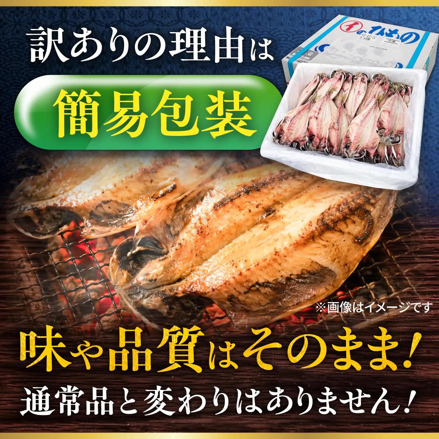 訳あり 干物 真アジの干物 1.4kg（20枚前後） [AKCX013]