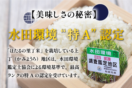 【先行予約】【令和8年産 新米】【5ヶ月定期便】ベストファーマー ほたるの里 特別栽培こしひかり 6kg（2kg×3） × 5回 計30kg 化学肥料不使用 農薬70％以上カット[J-002003]