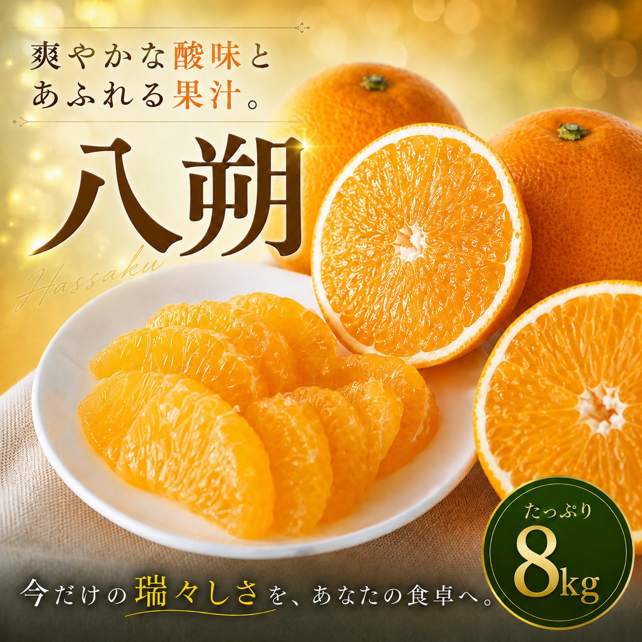 
                  【選ぶならこれ】 大人の柑橘 【八朔】 8kg 愛媛県産 【2027年2月上旬頃から順次発送】 | はっさく みかん ハッサク ミカン mikan hassaku 蜜柑 訳ありフルーツ 柑橘 果物 おすすめ お勧め お取り寄せ ギフト 愛媛県 松山市
                