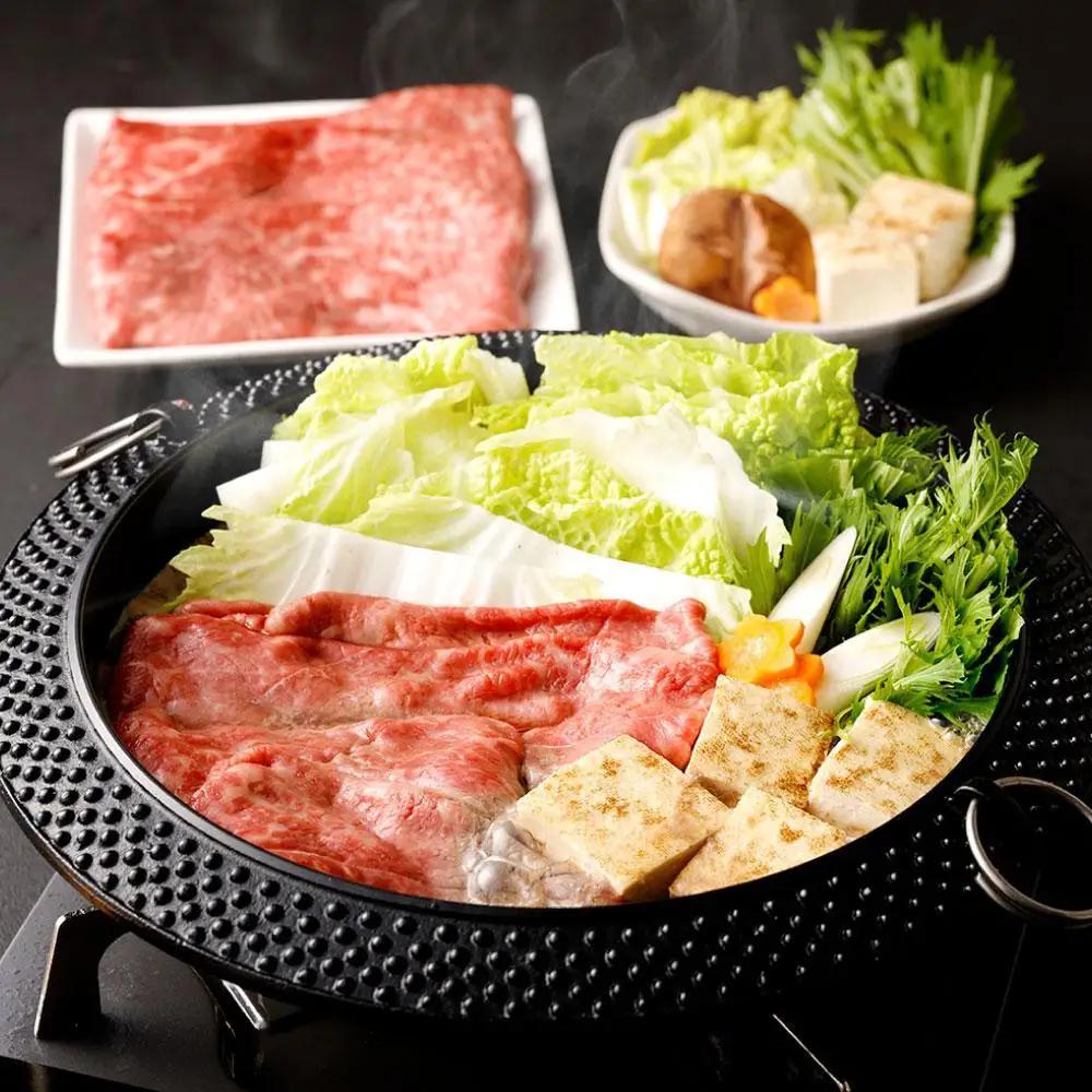 博多和牛すき焼き（モモ・カタ）400ｇ(サーロイン、リブロース、肩ロース）400ｇ