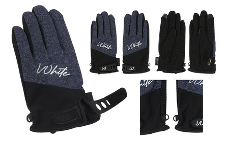 東かがわ市からお届けする【アウトドア・メンズ手袋】White-SS03 オレンジ