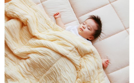 
            【カラー選択可】ましゅまろベビー掛布団
          