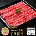 【ふるさと納税】【全6回定期便】長崎和牛ヘルシー赤身スライス 約6.0kg（1.0kg×6回）すきやき 赤身スライス 薄切り うすぎり さっぱり あっさり 脂少ない 東彼杵町/株式会社彼杵の荘 [BAU074]