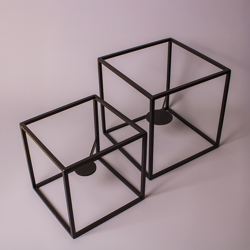 IRON CUBE L | アイアン 無垢 鉄 アメリカン DIY フレーム ミニマル インテリア 高知県 南国市