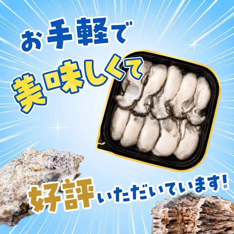 2ヵ月定期便 厚岸産むき牡蠣 500g 牡蠣むいちゃいました！