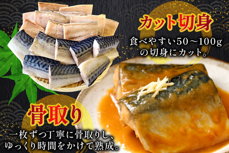 訳あり 骨取り トロ さば 切身 無添加 計3kg (500g×6p) 小分け 無塩