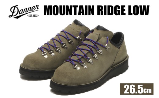 DANNER 紳士靴 マウントリッヂ ロー KHAKI【26.5cm】 [STUMPTOWN渋谷店 石川県 志賀町 sk17jkf70293-5] 靴 くつ レザー 革 軽量 カーキ