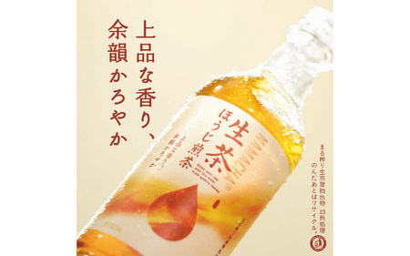 【定期便3回】キリン 生茶 ほうじ煎茶 525ml ペットボトル × 24本 3ヶ月