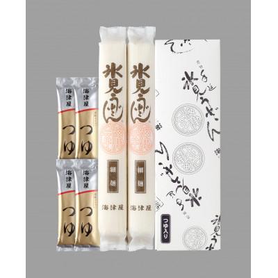 ふるさと納税 氷見市 海津屋の氷見うどん　細麺2本つゆ付