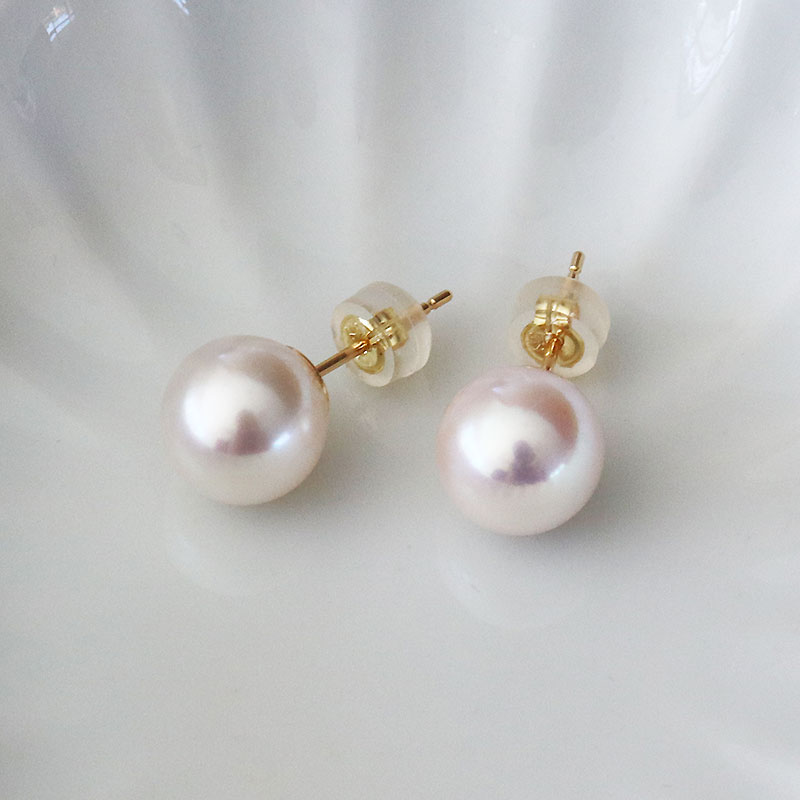 真珠 ピアス 大粒 9.5~10mm K18 18金 あこや ピアス 真珠 本真珠 伊勢志摩 志摩 志摩産 アクセサリー ギフト パール 母の日 ホワイトデー クリスマス 入学式 卒業式 成人式 結婚