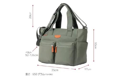 コアルーバッグ エバー 【 L 】 カーキ バッグ カバン リュック トートバッグ メッセンジャー ショルダー はっ水加工 ナイロン 5WAY ビッグサイズ マザーズバッグ 旅行