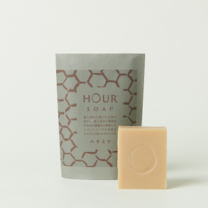 自然素材の洗顔石鹸「HOUR」　ハチミツ+ヒマワリセット | 石鹸 アトリエスクランブル