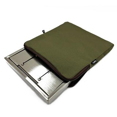 ふるさと納税 羽咋市 【カーキ】oxtos(オクトス) マウントスミ パーフェクトグリル スクエア[ミニ]用 帆布ケース |  | 01