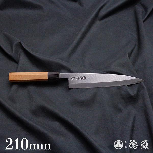 
            土佐打ち刃物 身卸包丁 210mm | 片刃 上白鋼 イチイ八角柄 徳蔵オリジナル【27024】 【グレイジア株式会社】 [ATAC102]　ほうちょう 料理 包丁 庖丁 職人 キッチン ナイフ 日用品 料理道具 高知
          