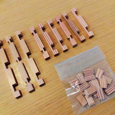 ふるさと納税 七尾市 田鶴浜建具の組子細工コースター体験キット |  | 01