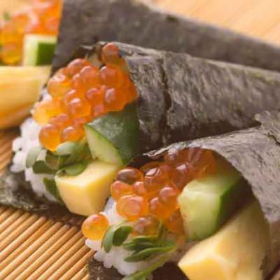 ふるさと納税 那珂川市 福岡県産有明のり　手巻き海苔　半切100枚(那珂川市)