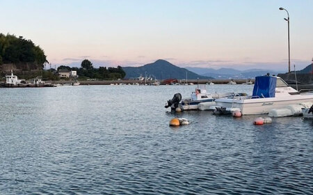 【穏やかな余暇を瀬戸内の島で】ペア宿泊券 1泊2日 海釣り 食事付き（夜・朝）　江田島市/YOKODO KIRIKUSHI[XBV007]