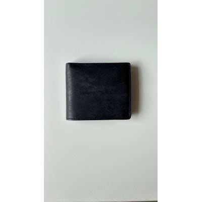 BOX Short WALLET 二つ折り財布　黒【1605245】