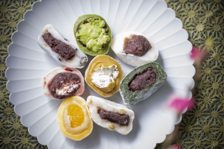 【定期便】 一久大福堂 食べ比べ 大福 セット 8種 × 各 2個 合計 16個 入 × 6回 配送 　（ スイーツ 和菓子 取り寄せ 北海道 だいふく 和スイーツ 人気 ふるさと納税 ）