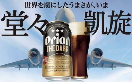 オリオン ザ・ダーク　350ml　24缶　3ケース　オリオンビール 日本初上陸 お酒 父の日 地ビール ORION THE DARK クラフトビール 爽快 凱旋 母の日 敬老の日 お歳暮 ギフト キャ