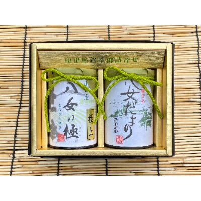 【ふるさと納税】八女茶詰め合わせ　八女の極み(極上煎茶)・八女だより(特上深蒸し茶)【1229279】