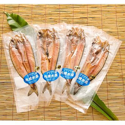 ふるさと納税 留萌市 荒海の日本海　留萌産ホッケ開き一夜干し(4枚入) |  | 02