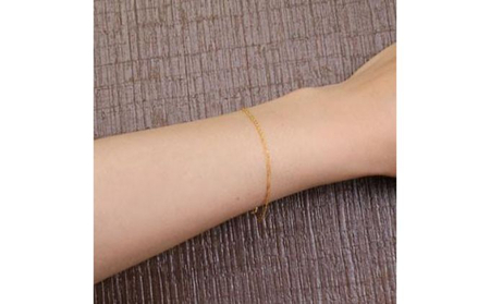 24金 ブレスレット チェーン 16cm レディース 純金 スクリュー ゴールド 24K k24 地金 女性 人気 チェーンブレスレット シンプル