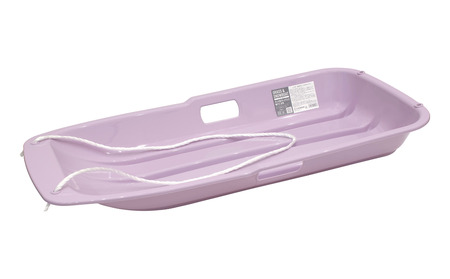 グラス＆スノーボート 大 パープル 2個セット  そり ソリ 子供用 頑丈 芝生 春冬兼用 そり滑り プレゼント 雪 ウィンタースポーツ おもちゃ 草そり 草ソリ【010S847】