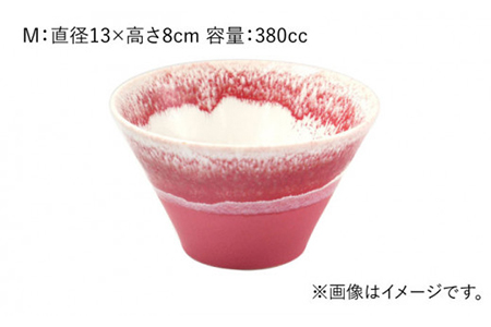 【美濃焼】山紫水明  紅葉 S/M/L3個セット【伸光窯】 食器 ボウル 鉢 どんぶり 丼 丼ぶり 麺鉢 サラダボウル ラーメンどんぶり デザート うどん 麺 食器セット セット 送料無料 和風 赤 