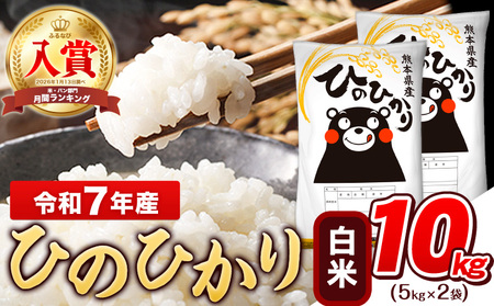 白米 令和7年産 ひのひかり 10kg 米