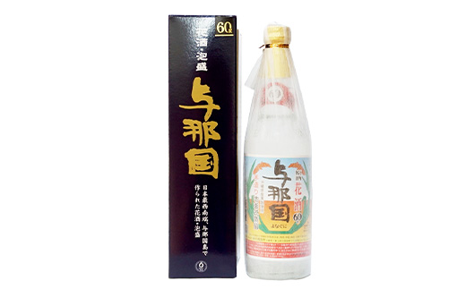 琉球泡盛 花酒 与那国60度600ml（丸）1本 E0024