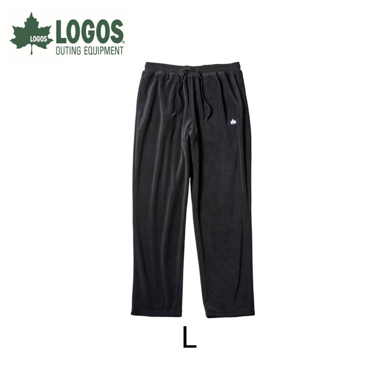 LBL ボディリカバリー ベロアスウェットパンツ L ブラック 就寝時におすすめ 35213712【1718842】