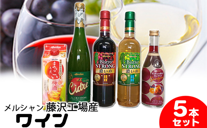 ワイン 梅酒 セット メルシャン 藤沢工場産 5本セット