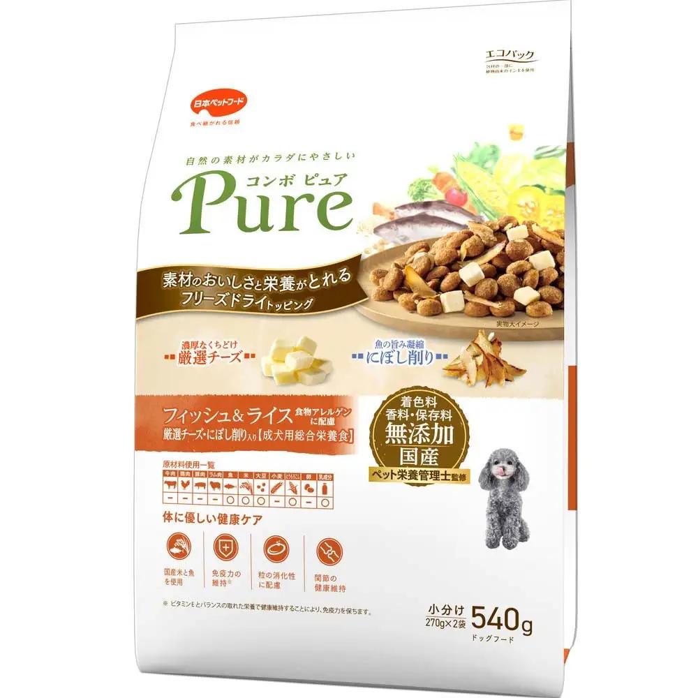 ドッグフード コンボ ピュア フィッシュ＆ライス ドッグフード【540g×12袋】