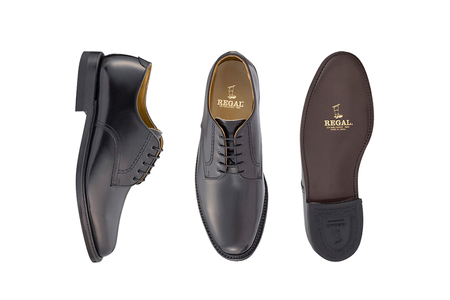 REGAL 2504 NAT プレーントゥ ブラック 25.0cm リーガル ビジネスシューズ 革靴 紳士靴 メンズ リーガル REGAL 革靴 ビジネスシューズ 紳士靴 リーガルのビジネスシューズ 