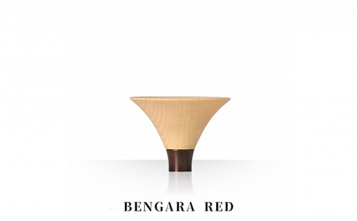 Guinomi Sake Cup　FUJI KISEN（SHORT series）　BENGARA RED [№5616-7027]0039