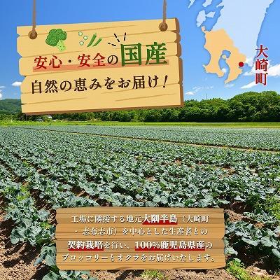 ふるさと納税 大崎町 冷凍ブロッコリー&冷凍オクラセット |  | 01
