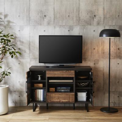 ふるさと納税 大川市 幅110キャビネット　ヴォルトNA/BR　国産・大川家具 |  | 02