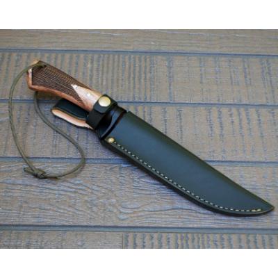 ふるさと納税 南国市 土佐鍛ダマスカス山遊鉈[全曇/チェッカー有/皮ケース(黒)] |  | 03