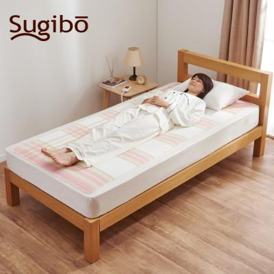 ふるさと納税 藤井寺市 洗える電気敷毛布(毛布カバー付き)　約140×80cm(ピンク)