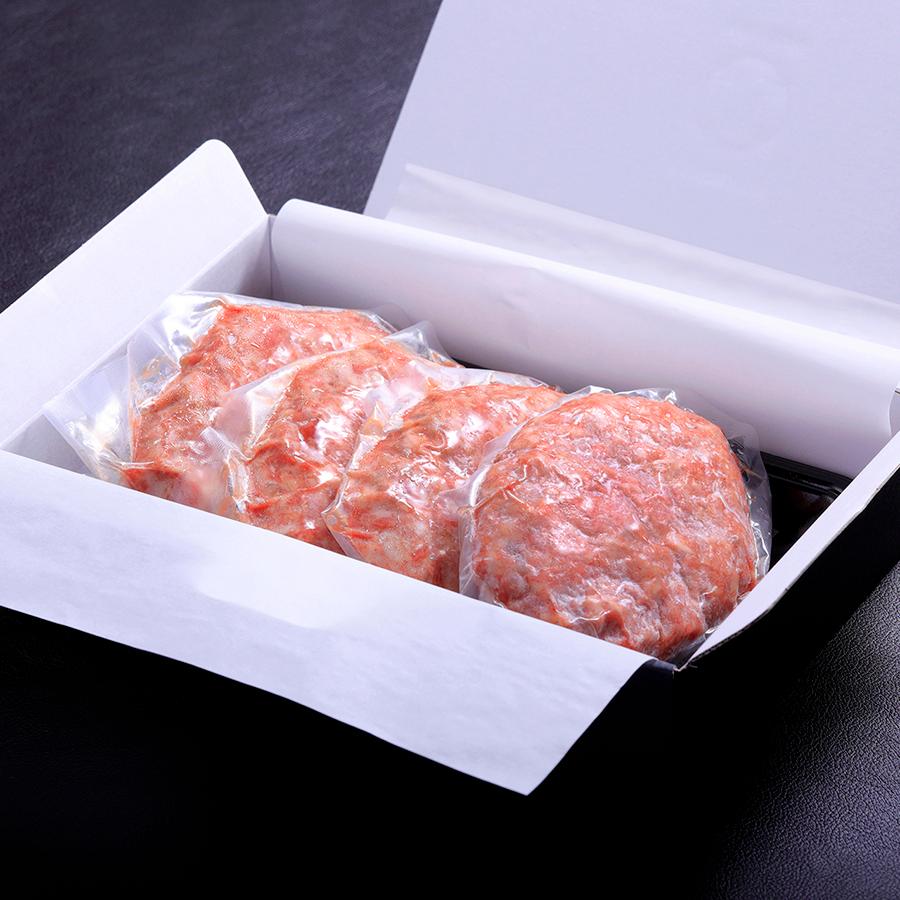 ＜てっぱん焼き‐作 ＞おおいた和牛ハンバーグステーキ180g×4