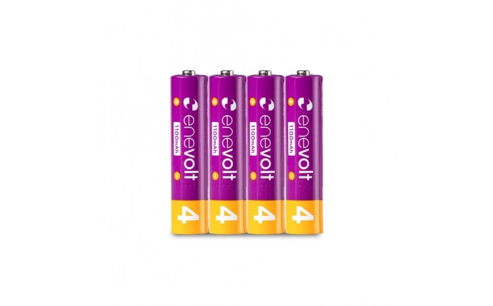 
            【enevolt】 充電池 1100mAh 単4 エネボルト 8本セット 【1年間保証】
          