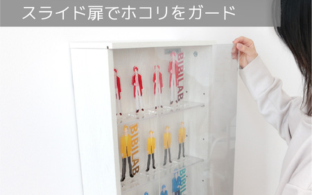 【BIBILAB】アクスタマンション（LBR-380M-WW） - 壁に取り付けられる空中コレクションケース