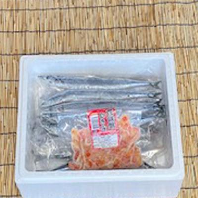 ふるさと納税 根室市 【北海道根室産】冷凍生さんま5尾×5P・花咲かにむき身300g C-76005 |  | 01