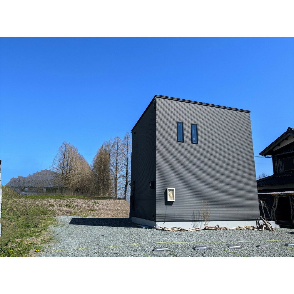 【ふるさと納税】メタセコイア並木0分の絶景 一棟貸で味わう 石焼ハンバーグと自家製海老フライプラン 1泊2食 1名様分