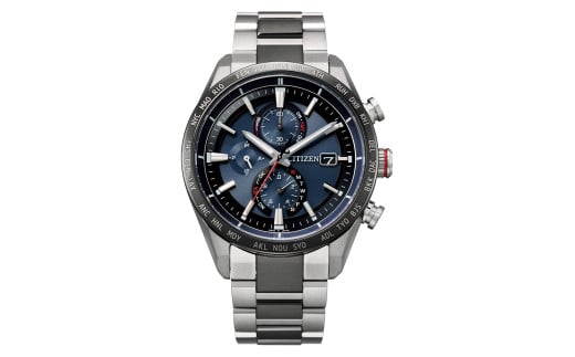 CITIZEN 光発電 エコドライブ電波 メンズ 時計アテッサ AT8186-51L