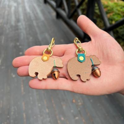 ふるさと納税 紋別市 くまチャーム　キーホルダー(ナチュラル) |  | 01