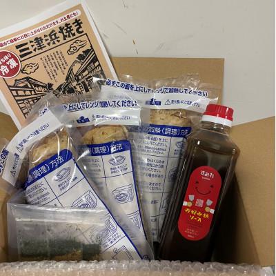 ふるさと納税 松山市 三津浜焼きソースセット(豚玉×3枚、お好み焼ソース) |  | 01